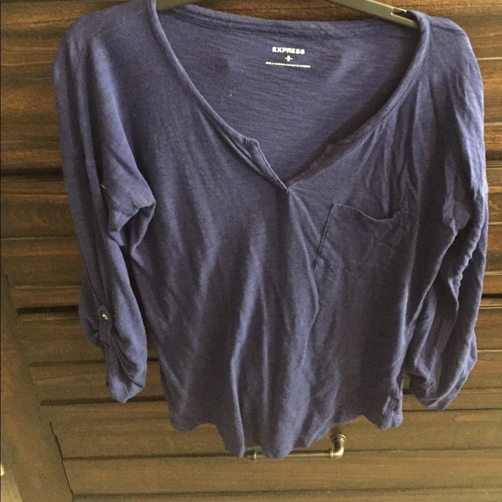 Navy express top