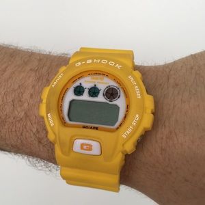 Bathing Ape Bape Yellow G-Shock Watch
