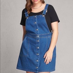 Lovesick Plus Size overall dress
