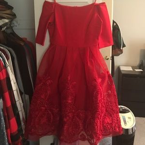 Red, size small, Gianni Bini dress