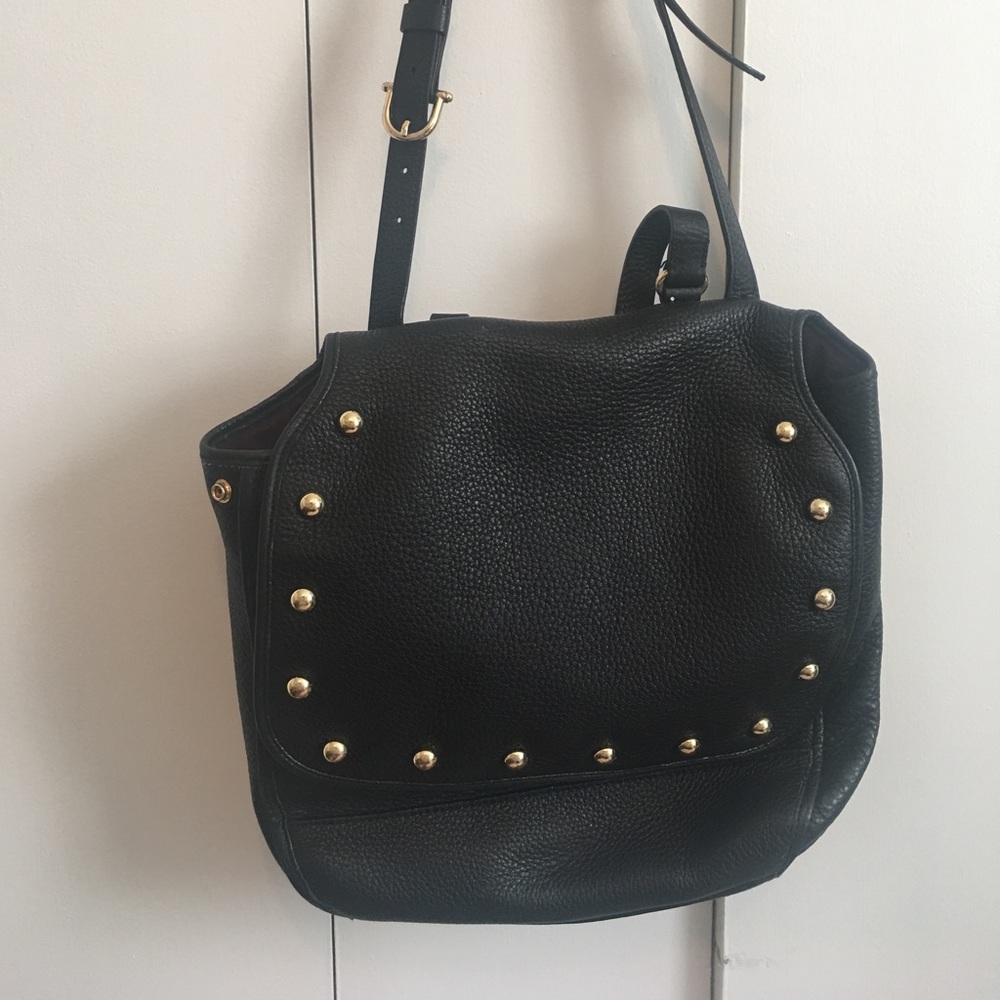 Etienne Aigner studded leather bag