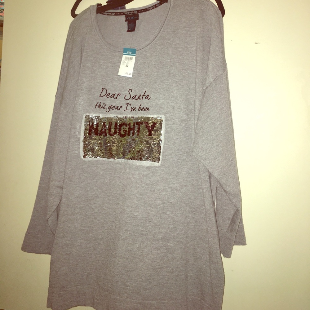 New Christmas sweat shirt material