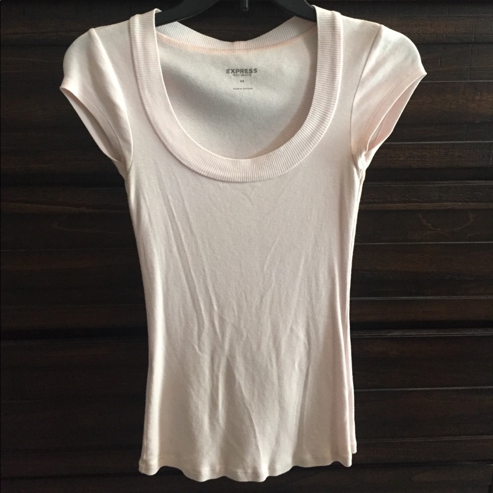 Express sweater tee