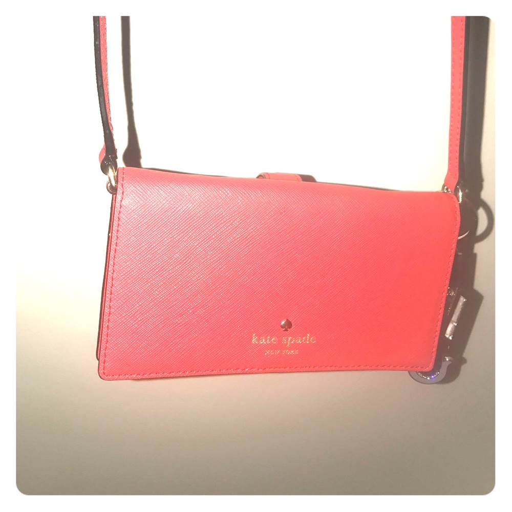 Kate Spade Brand new case wallet over shoulder