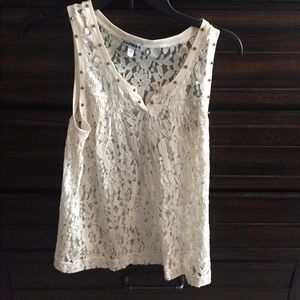 Express lace top