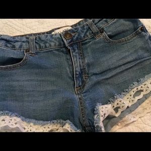 Jean shorts