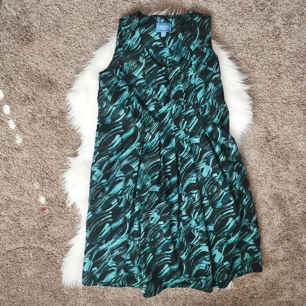 Simply Vera Wang brush stoke dress