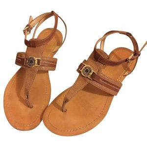 Tommy Hilfiger Tan Sandals