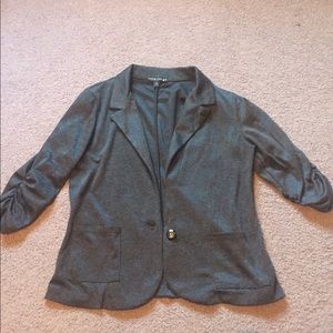 Living Doll dark gray blazer