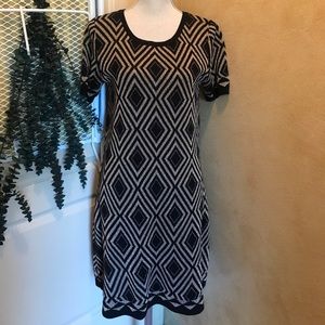 DIAMOND BLACK/GOLD DRESS