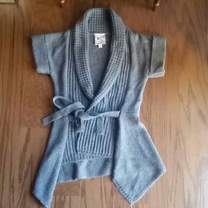 Pink Rose Cardigan Vest