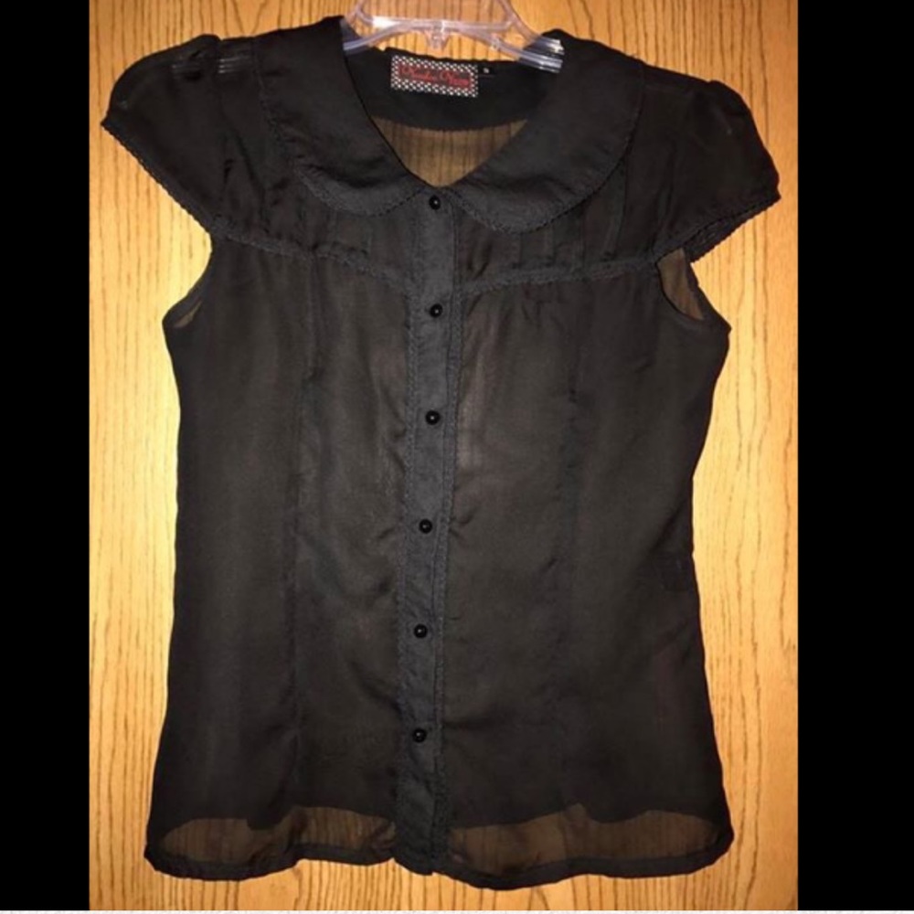 Voodoo Vixen sheer top