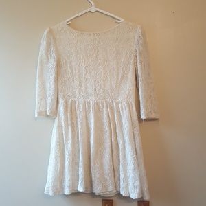 Lace White Dress M