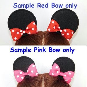 Mickey Mouse Ears Minnie Mouse Ears hair clip