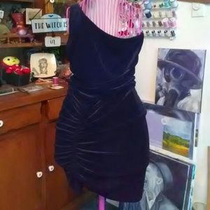 Fredericks of Hollywood off the shoulder dress