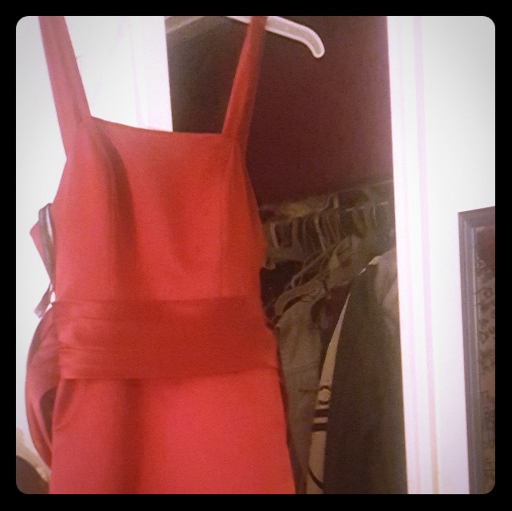 Red dress