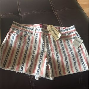 Lucky brand American flag shorts