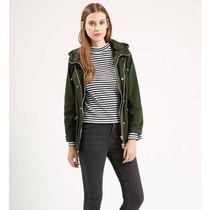 Topshop double zip lightweight jacket Topshop double zip lightweight jacket