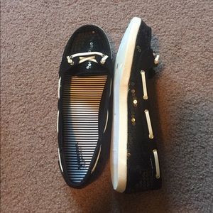 Black Arizona Jean Co sequined flats