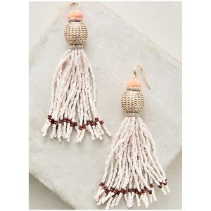 Anthropologie Vacation Tassel Drop Earrings NWT Anthropologie Vacation Tassel Drop Earrings NWT
