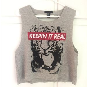 Comfy crop top!