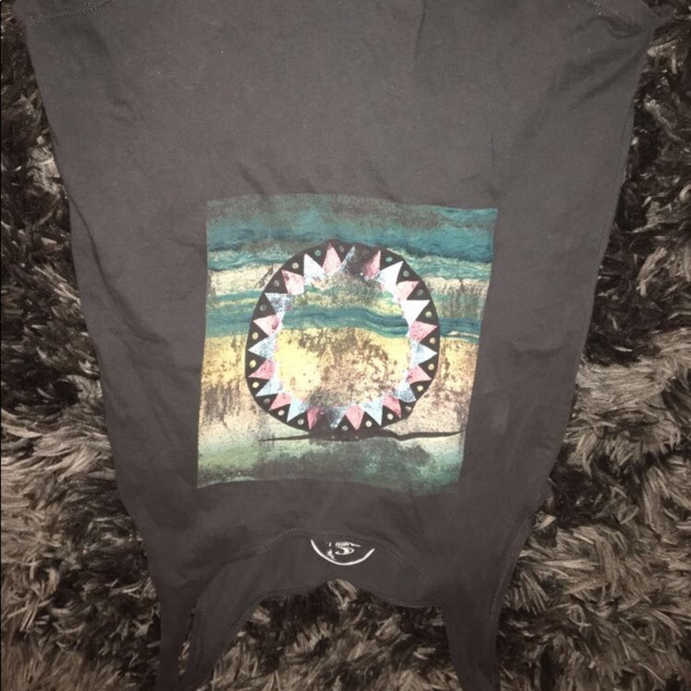 Printed tang top