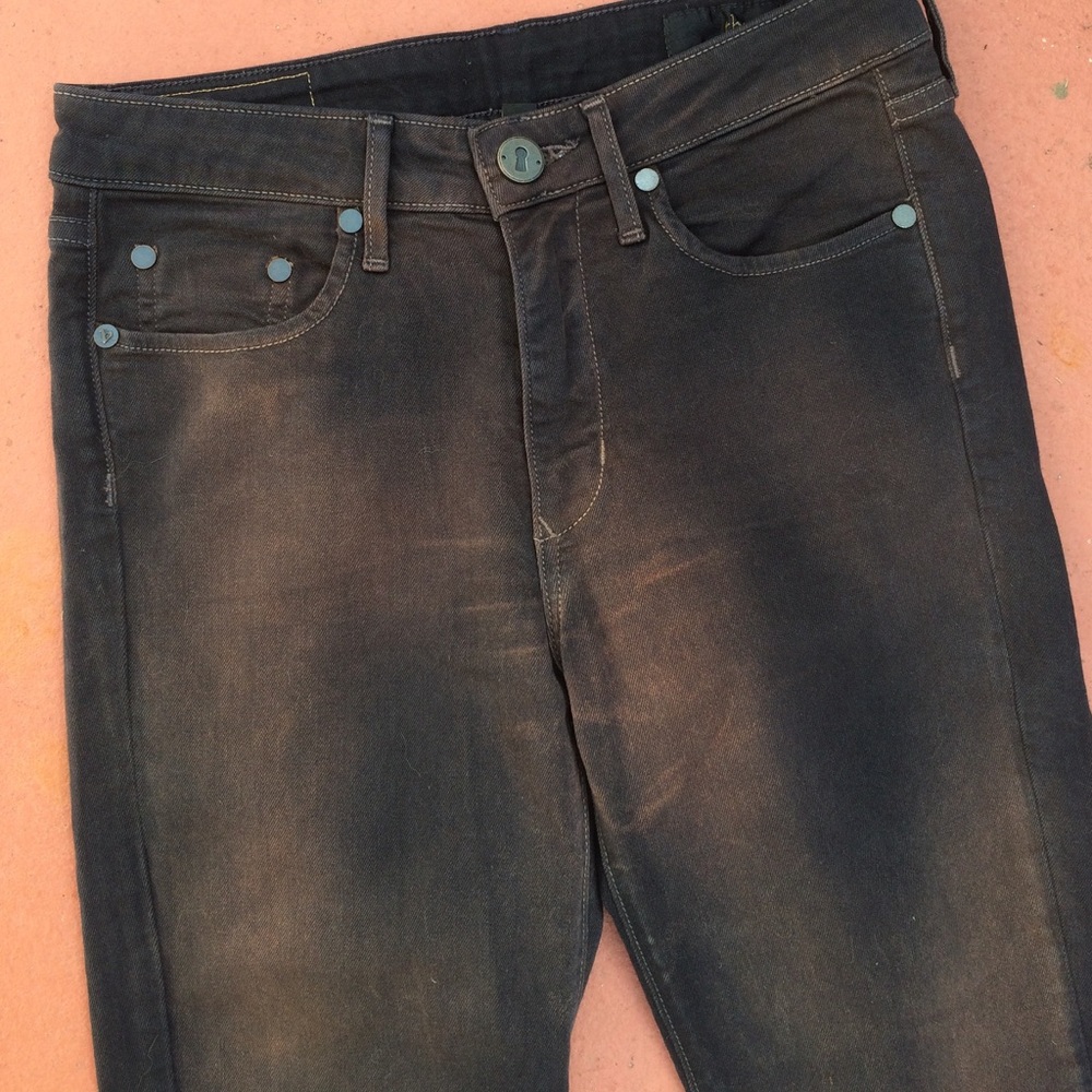 Urban Outfitters THVM Dyed Chocolate brown jean