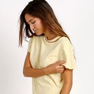 LNA double neck band tee
