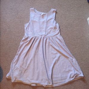 Lilac lace flowy dress