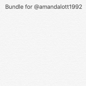 Bundle for @amandalott1992
