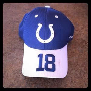 Blue and White Colts (Peyton Manning) Hat