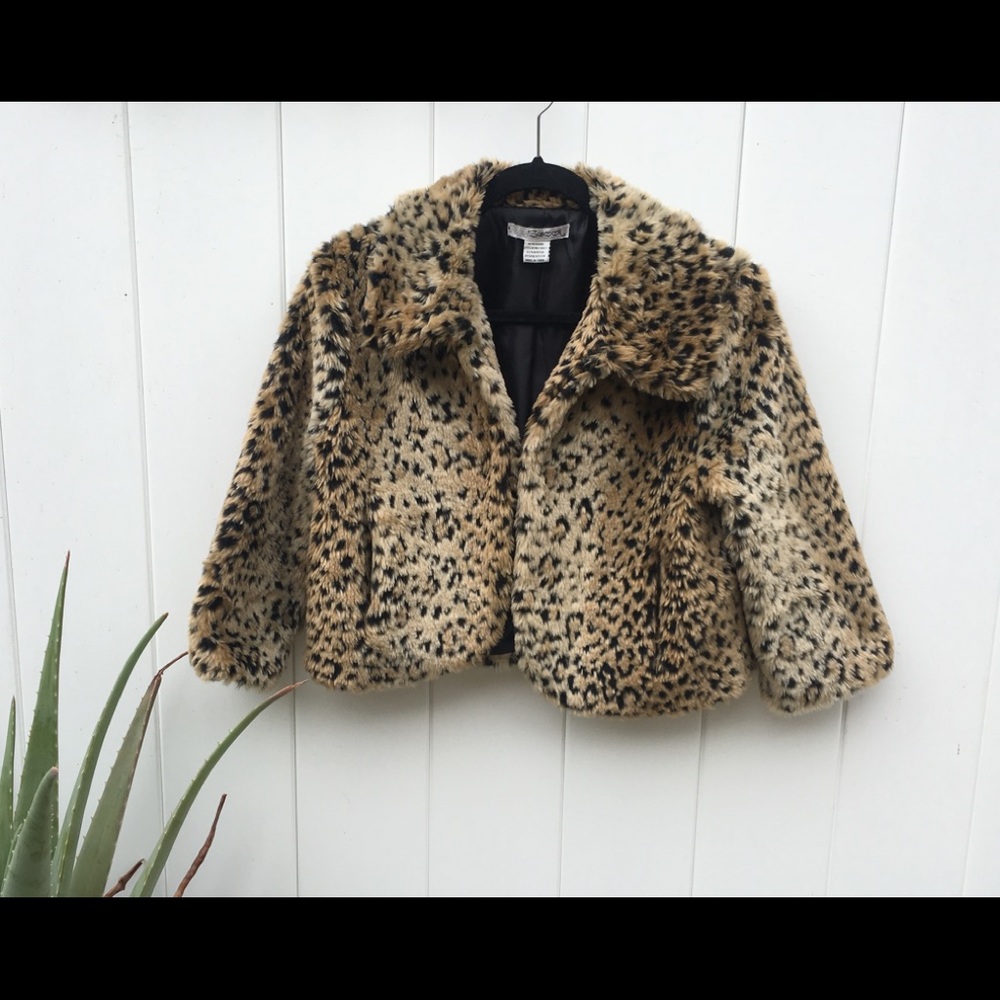 Leopard Jacket (lightly worn)