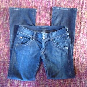 Hudson signature low rise boot cut flap jeans Hudson signature low rise boot cut flap jeans
