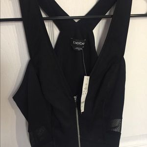 NWT Bebe crop top