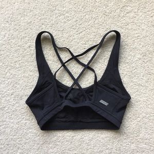 Express cross back sports bra