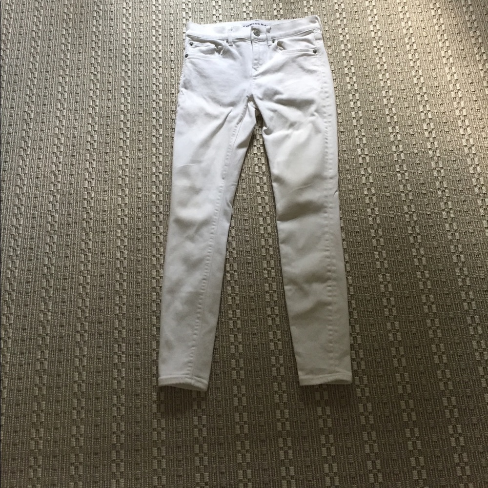 Express white jeans