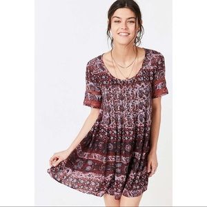 Ecote Pintucked Frock Dress