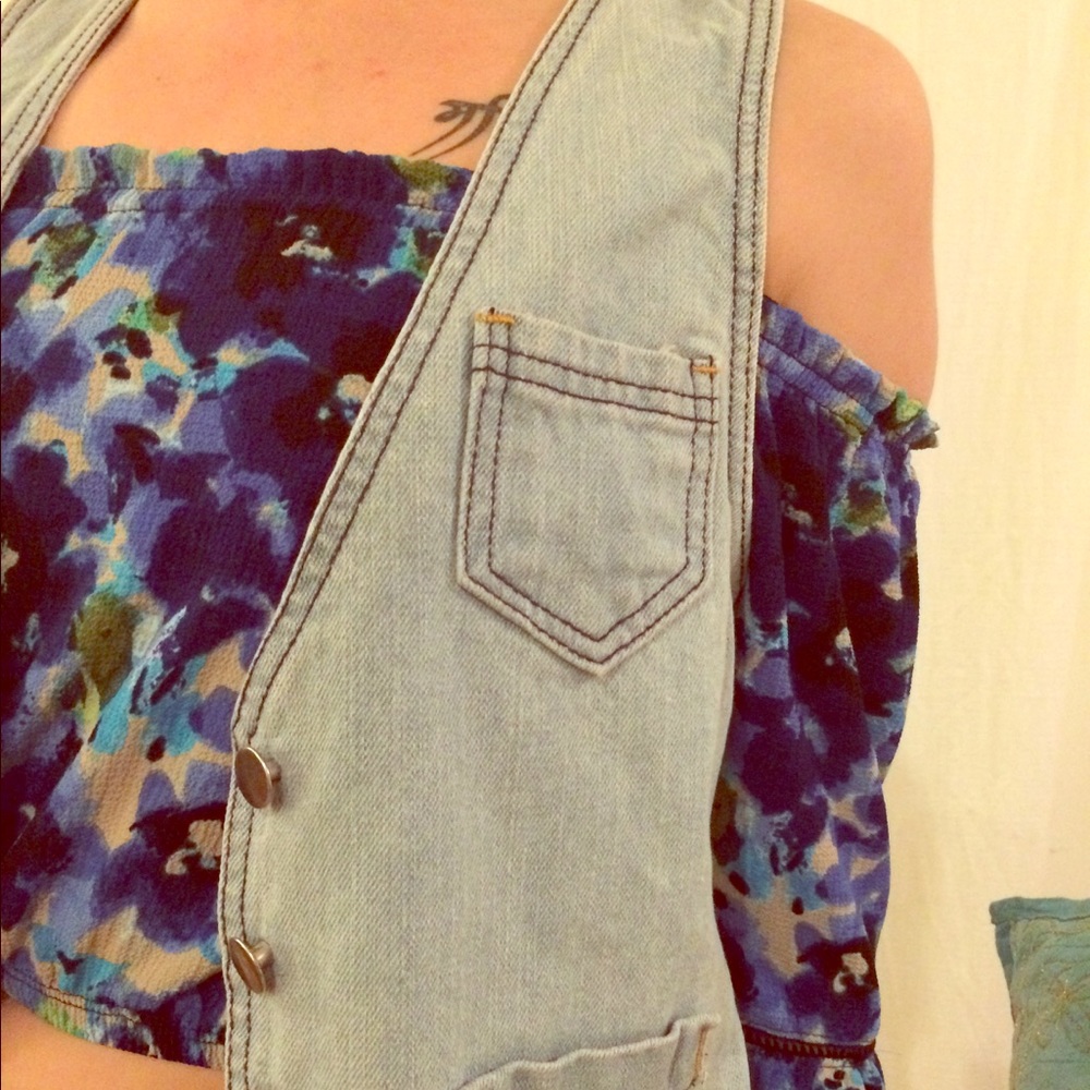 Vintage BeBop Denim Vest