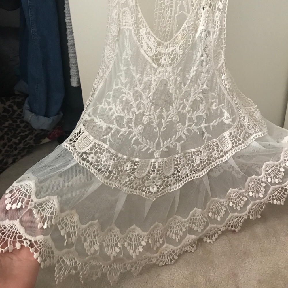 Lacy tunic
