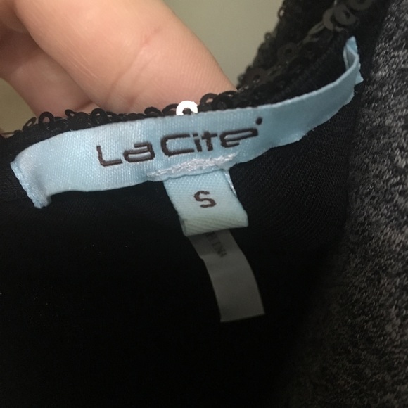 La Cite low back sequin dress - Picture 5 of 5