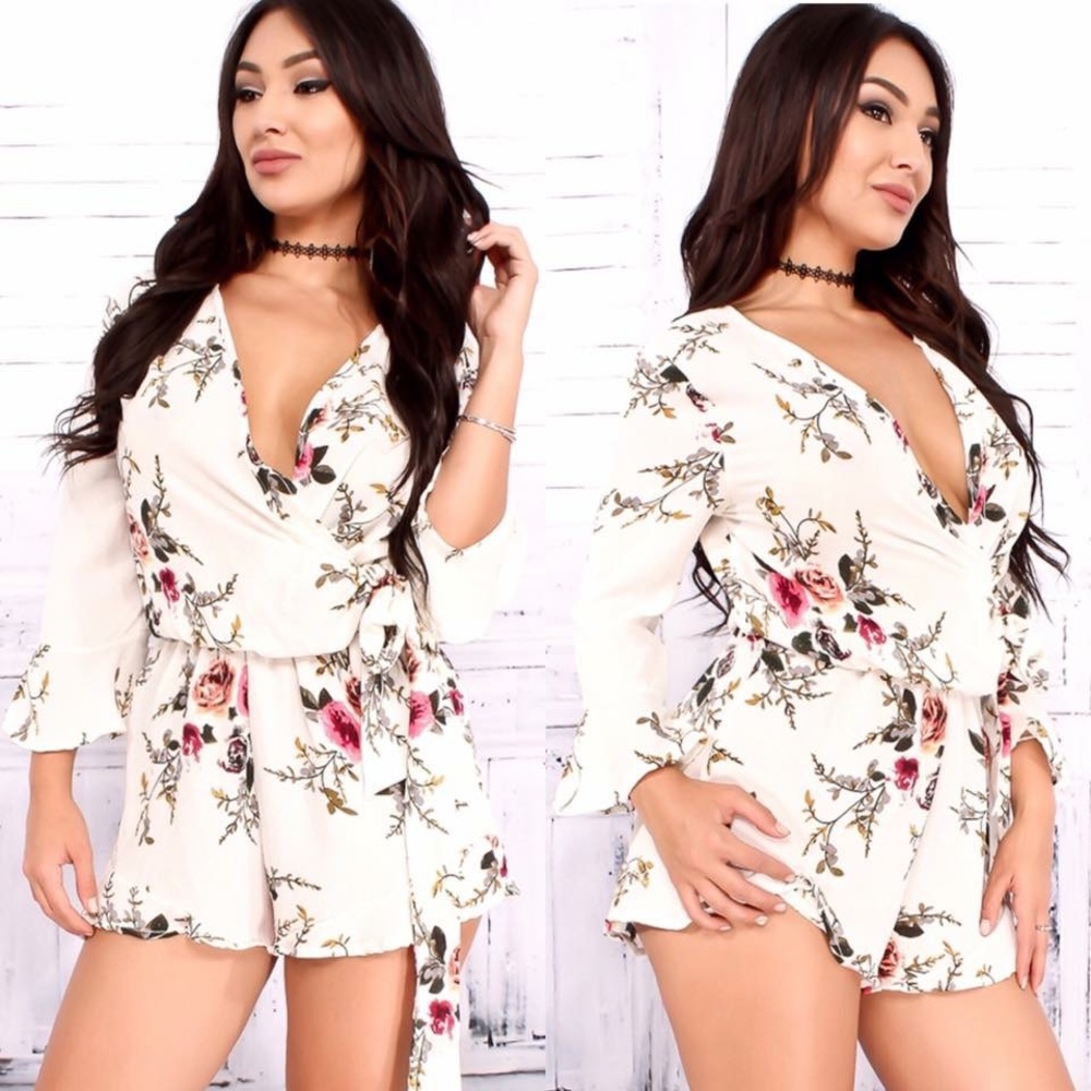 Floral Romper