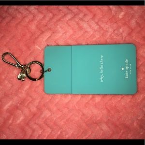 Kate Spade luggage tag