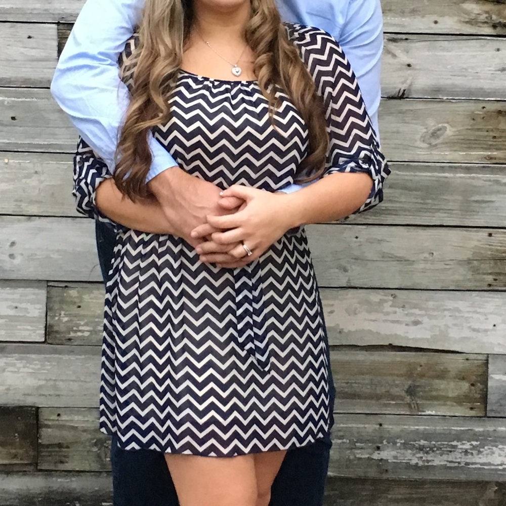 Pretty Chevron dress