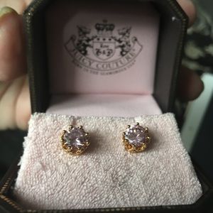 Juicy Couture pink stone earrings Juicy Couture pink stone earrings