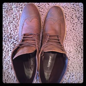 TopMan brogue boots
