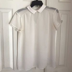 Nasty Gal Peter Pan Collared Blouse