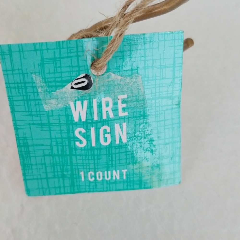 Wire sign - Picture 2 of 2