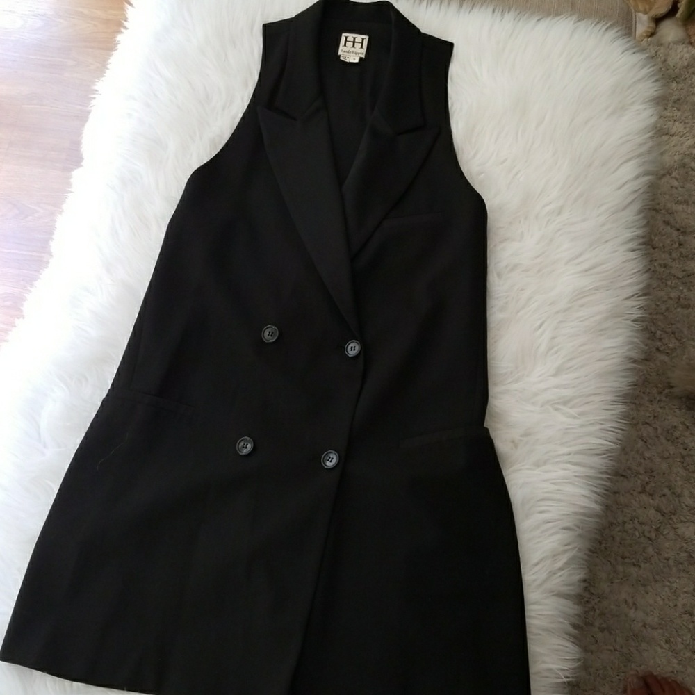 Haute Hippie Tuxedo Dress