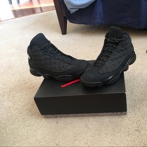 Air Jordan Black Cat 13's