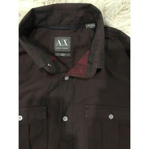 Mens Armani Exchange Button Down!!